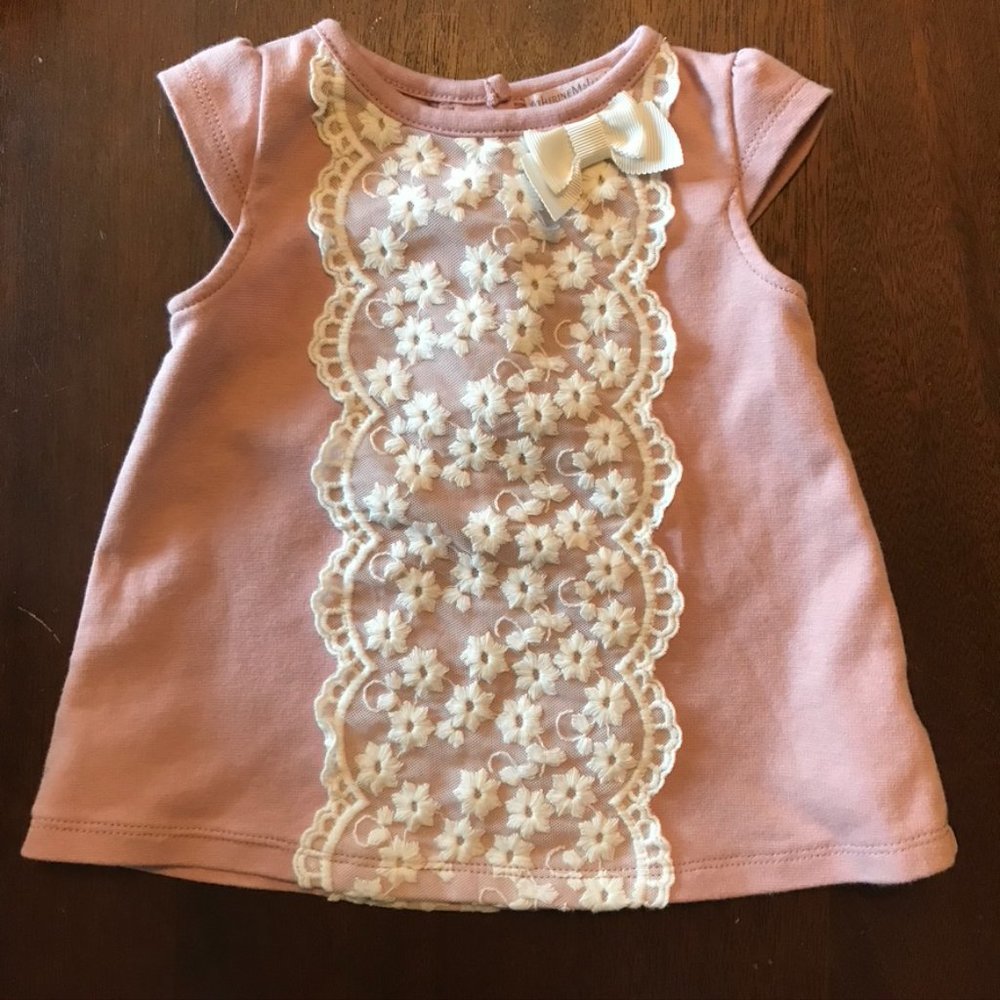 Catherine Malandrino Baby Dress Dusty Pink